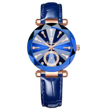 Diamond Steel Waterproof Watch