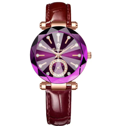 Diamond Steel Waterproof Watch