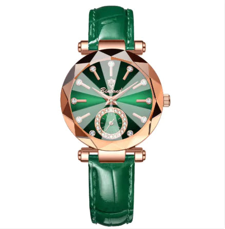 Diamond Steel Waterproof Watch